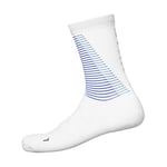 Shimano Clothing Unisex S-PHYRE Tall Socks, White/Purple, Size M (Size 41-44)