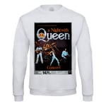 Sweat Shirt Homme Queen / Freddie Mercury / Live / A Night With Queen