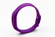 Mjukt gummi-armband för Xiaomi Mi Band 2 - Lila