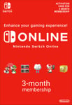 Nintendo Switch Online 3 Month Individual Membership