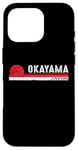 Coque pour iPhone 16 Pro Okayama Japan Vintage Retro Design for Culture Fans