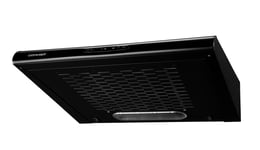 Under Cabinet Range Hood Cooker 60cm Black Extractor 89W Head Free Wall Mounted