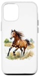 Coque pour iPhone 12/12 Pro Majestic Horse – Hommes, femmes et petites filles, équitation, couleur