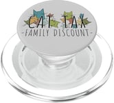 Cat Tax Family Discount Médias sociaux Tendance Mème PopSockets PopGrip pour MagSafe