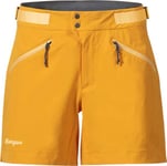 Bergans Women's Tind Softshell Shorts  Marigold Yellow, 34