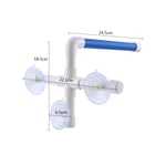Fågelpinne för Papegojor, Undulater, Vikbar Sugkopp, Fönster, Dusch, Badrum, Vägg, Klo-Slipställning, Leksak