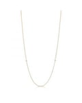 Legacy Necklace 18 Karat Guld Halskæde fra Julie Sandlau med Diamanter 0,08 Carat TW