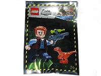 Blue Ocean LEGO Jurassic World Owen with Baby Raptor Foil Pack Set 121904 (Bagged)