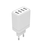 Chargeur Maison 4usb A Ic Smart 5.4a Blanc Bigben - Le Chargeur