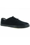 Mono Black Lace Plimsolls Gym Trainers