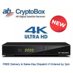 AB Cryptobox 800UHD 4K Ultra HD H.265 MultiCAS Digital Satellite Receiver