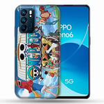 Coque pour Oppo Reno 6 Manga One Piece Sunny