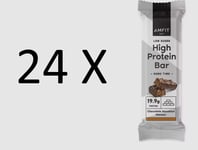 Amfit Nutrition High Protein Bars Chocolate Hazelnut Flavour 12 x 60g BBE 07/24