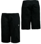 Nike Womens Washed Cargo Capri Pants Cotton Casual Black 433501 010 EE189 - Size 2 UK