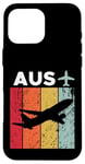 Coque pour iPhone 16 Pro Max AUS Aéroport Austin