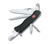 Victorinox Trailmaster, Fällkniv Med Låsblad, Kniv Med Flera Verktyg, Polyamid, Svart, 12 Verktyg, 3,7 Mm