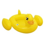 Bateau Gonflable pour Enfants Canard Jaune Bestway 111x98x51 cm Son a partir de 3 Ans