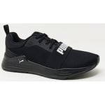 Baskets Puma  BASKET WIRED JR RUN NOIR BLANC