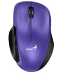 MOUSE Genius, Ergo "NX-8200S", PC tai NB, langaton, 2.4GHz, optinen, 1200 dpi, butoaani/rulla 5/1, , violetti, "31030029402" (timbru verde 0.18 lei)