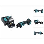 Dco 181 RG1 Affleureuse plaque de plâtre sans fil 32000 tr/min Brushless 18V + 1x Batterie 6,0 Ah + Chargeur - Makita