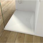 KINEDO Receveur antidérapant 180 x 90 Kinesurf biotec rectangle blanc