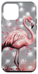 Coque pour iPhone 12 mini Flamant rose mignon pour femmes filles flamants roses oiseaux