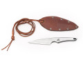 BeaverCraft NCK2 Neck Knife med Läderfodral