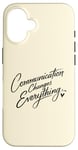 iPhone 16 Communication Changes Everything Speech Therapy Women Case