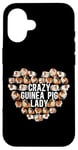 iPhone 16 Guinea Pig Heart Crazy Guinea Pig Lady Case