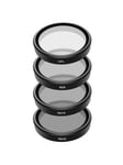 TELESIN Filter set CPL/ND8/ND16/ND32 for DJI Action 3 / 4