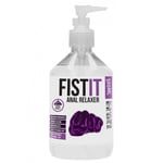 Fist It Anal Relaxer - 500ml - Bedövande Vattenbaserat Glidmedel med pump