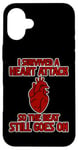 iPhone 16 Plus I Survived A Heart Attack So The Beat Still Goes On - Case