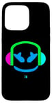 Coque pour iPhone 15 Pro Max Drôle DJ Mauve Multicolore Angry Face