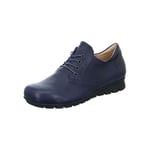 Think! Femme Tannage sans Chrome, Durable Chaussures Basses à Lacets, 8040 Navy Break, 42 EU