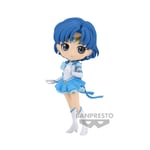 Figurine Sailor Moon Cosmos Movie - Eternal Sailor Mercury Ver B Q Posket 14cm