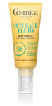 Cosmica Sun face fluid SPF50+ uten parfyme 40 ml