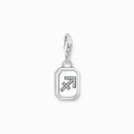 Thomas Sabo Charm-hängsmycke stjärntecken med stenar, silver (Stjärntecken: Skytten)