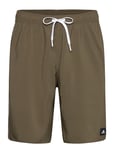 Adidas Sportswear Adidas 3S Clx Swim Short Classic Length Khaki Green