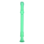 (Green)8 Hole Flute Recorder Instrument Lightweight ABS Portable Multi