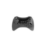 Manette Pro Noire Pour Console Nintendo Wii U