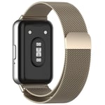 Samsung Galaxy Fit 3 Armband Milanese Loop, Champagneguld