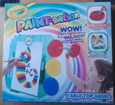 Crayola Paint-sation Table Top Easel No-Spill Painting Kit For Ages 3+ Brand New