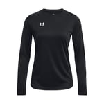 Under Armour Femme UA Challenger Train LS, T-shirt femme à manches longues, T-shirt football léger, T-shirt manche longue