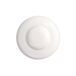 Villeroy & Boch – Afina assiette creuse en porcelaine Premium, assiette pour les nouilles et les pâtes, Made in Germany, résistant au lave-vaisselle et au four à micro-ondes, empilable, blanc