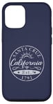 Coque pour iPhone 13 Pro Santa Cruz Retro Vintage Surf & Skateboard Design Graphique