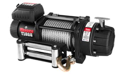 Warrior Winches T-1000 22,000lb Severe Duty Vinssi, 24V, teräsvaijeri