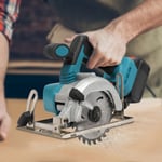 Cordless Electric Circular Saw With Lithium Battery & Charger Wood Cutting