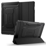 Spigen Galaxy Tab S9 FE Fodral Rugged Armor Pro - Svart