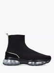 Carvela Link Air Bubble Sock High Top Trainers, Black