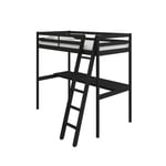 Argos Home Gaming High Sleeper Frame With Desk - Black